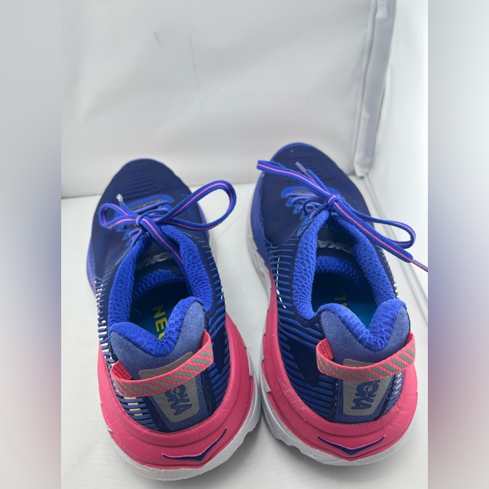 Hoka One One Bondi 5 Women’s 9 Running Shoes Blueprint Surf The Web - Picture 4 of 9